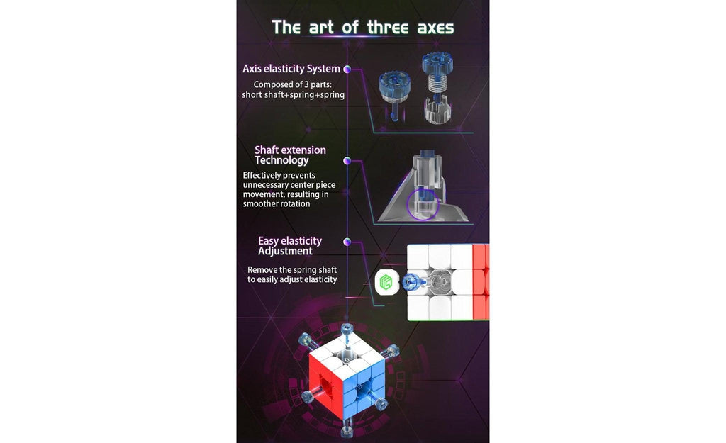 MsCUBE MS3L 3x3 (Magnetic) | SpeedCubeShop