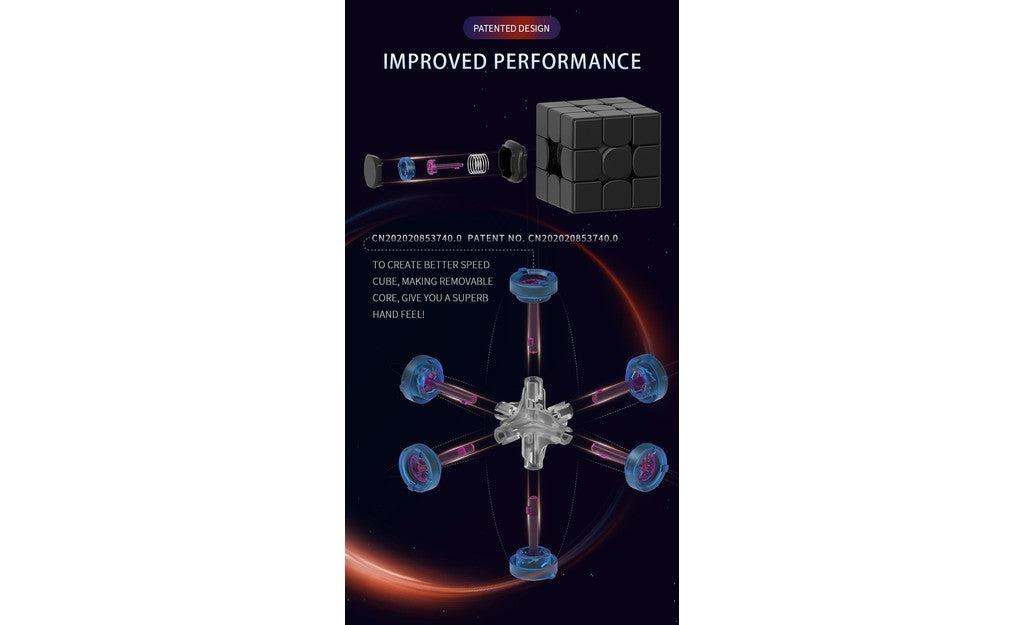 MsCUBE MS3R 3x3 (Magnetic, UV Coated) | SpeedCubeShop