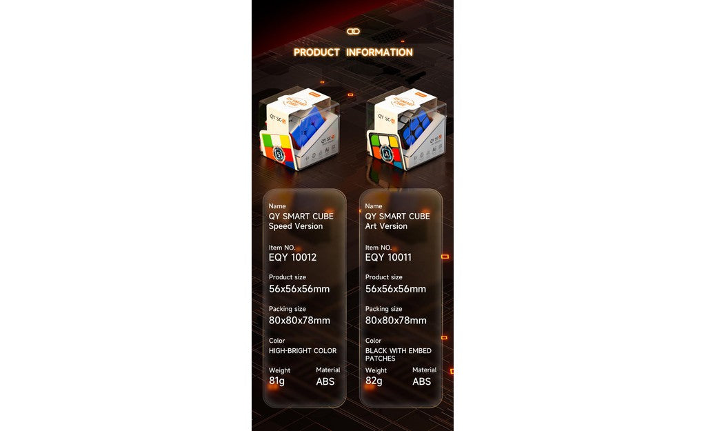 QiYi AI 3x3 Art Version (Magnetic) - Bluetooth Smart Cube | SpeedCubeShop
