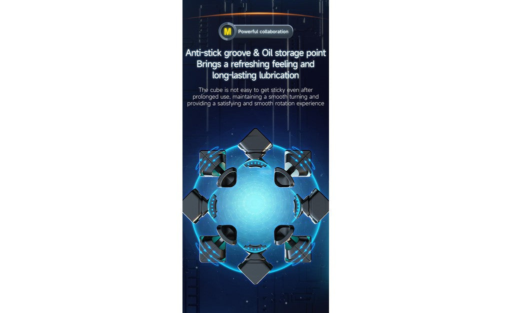 (ARCHIVED)  QiYi M Pro 3x3 (Magnetic, MagLev, Ball-Core, UV Coated) | SpeedCubeShop