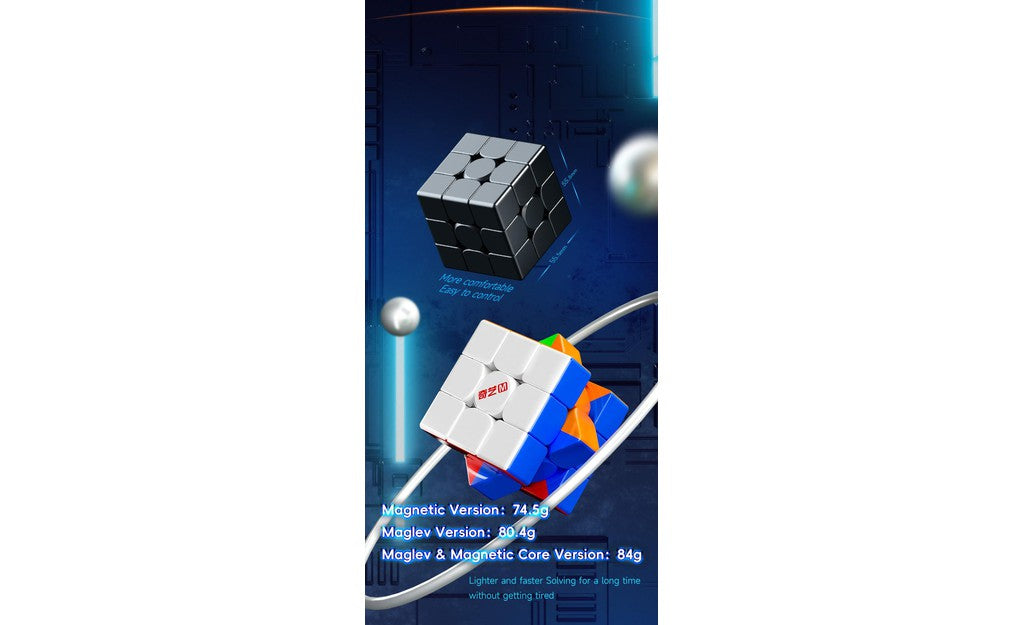 (ARCHIVED)  QiYi M Pro 3x3 (Magnetic, MagLev, Ball-Core, UV Coated) | SpeedCubeShop