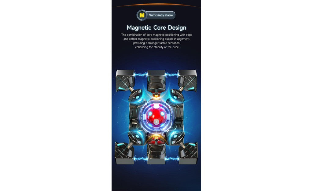 (ARCHIVED)  QiYi M Pro 3x3 (Magnetic, MagLev, Ball-Core, UV Coated) | SpeedCubeShop