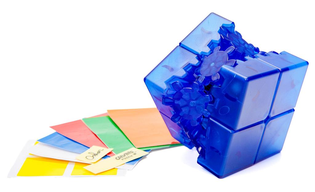 Bram & Oskar Gear 2x2 Cube - 6 Colors
