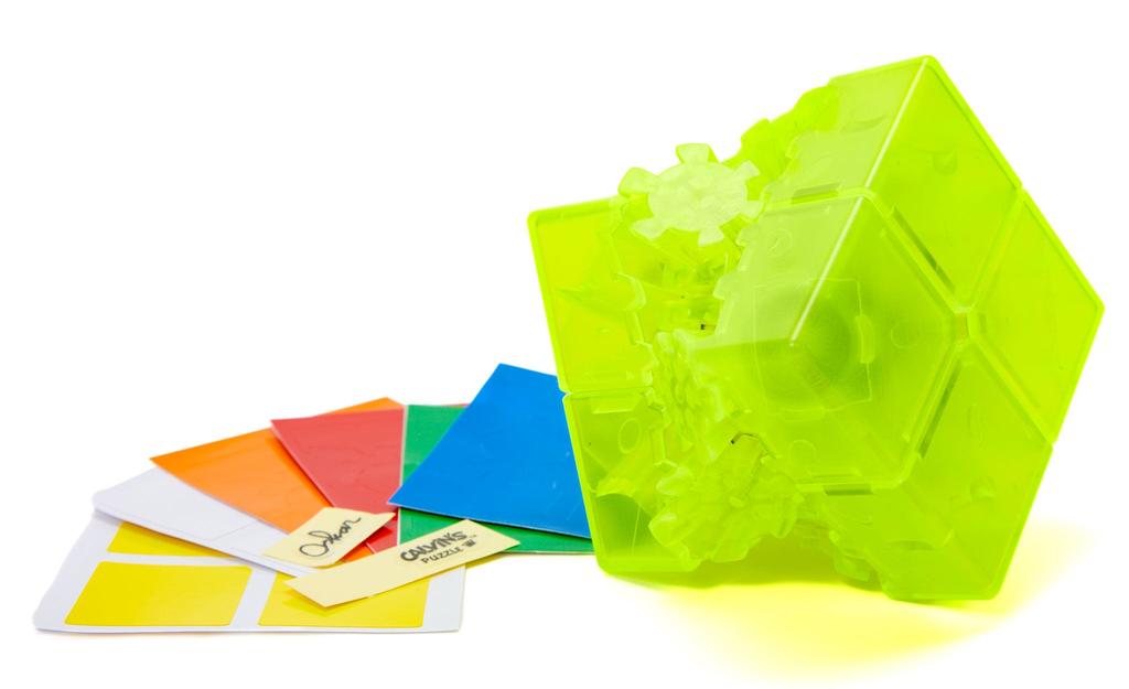Bram & Oskar Gear Plus 2x2 Cube - 6 Colors