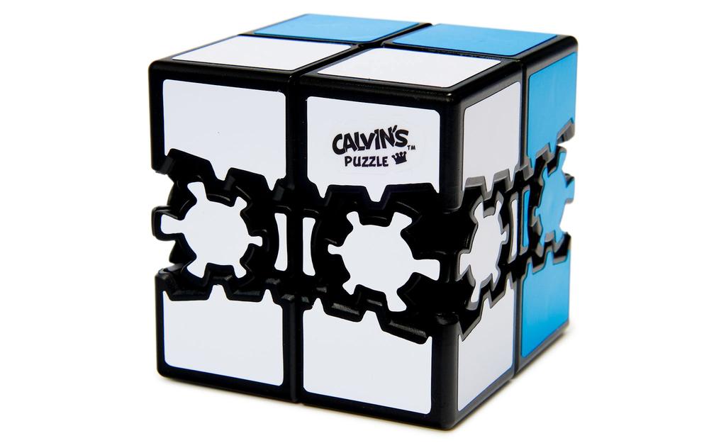 Bram & Oskar Gear Plus 2x2 Cube - Blue/White