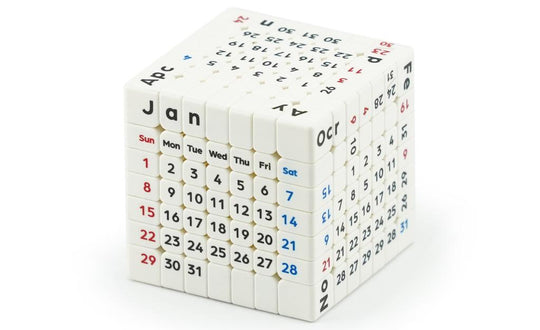 Calendar Cube 7x7 (Magnetic)
