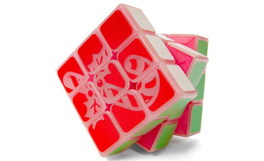 Candy Cane 3x3 (Glow in the Dark) - Limited Edition | SpeedCubeShop