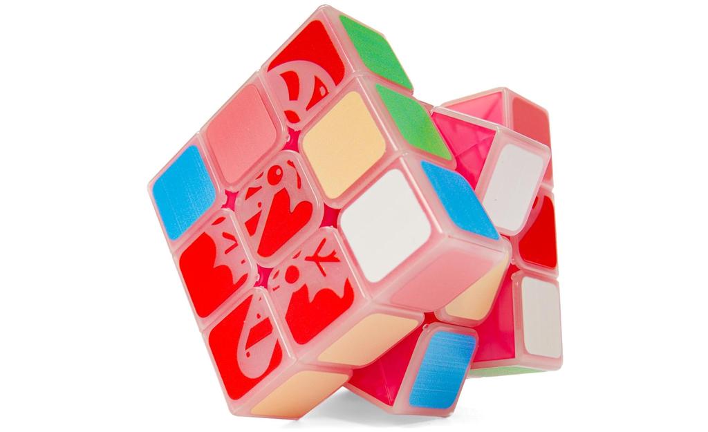 Candy Cane 3x3 (Glow in the Dark) - Limited Edition | SpeedCubeShop
