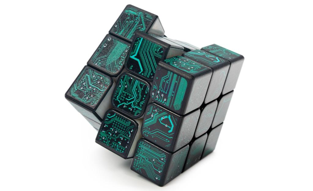 Circuit 3x3 (UV Printed)