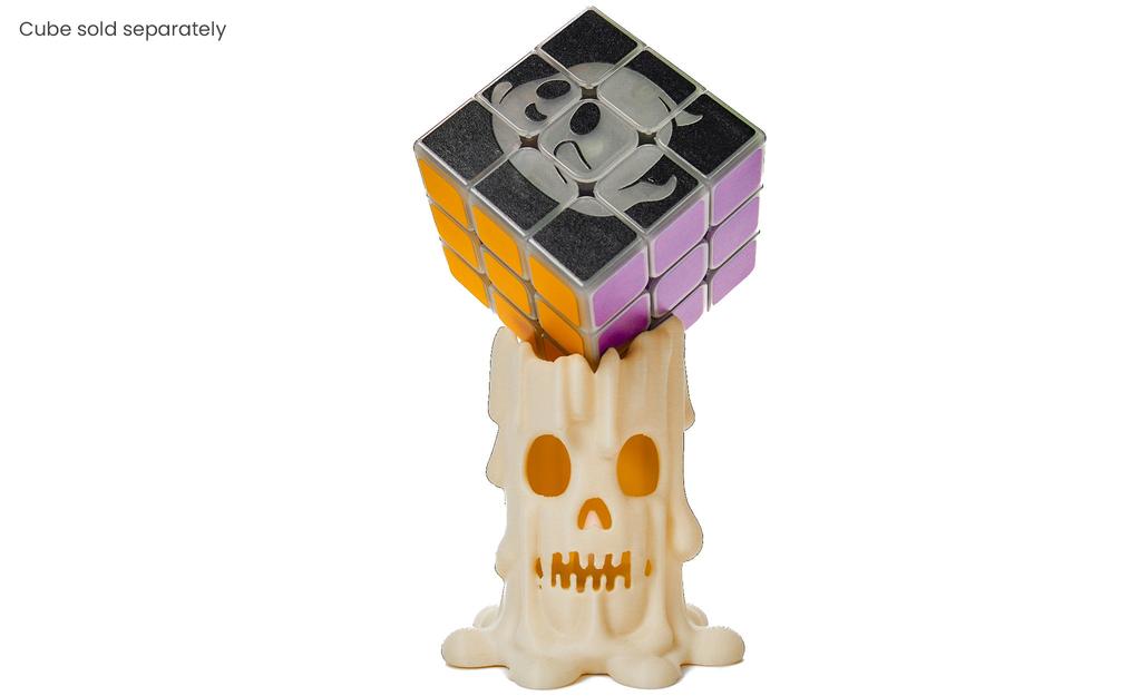 Creepy Candle Rubik's Cube Display Stand + Light | SpeedCubeShop