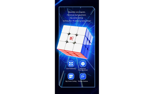 DaYan GuHong Pro+ 3x3 (Magnetic, MagLev, Core Magnets) - 55mm