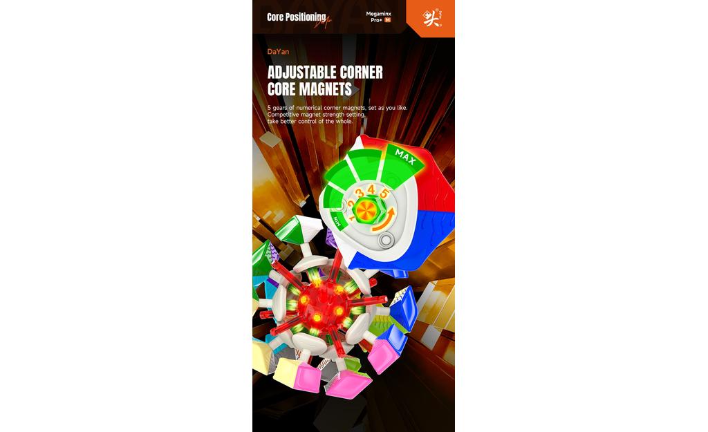 DaYan Megaminx Pro+ (Magnetic, Ball-Core)