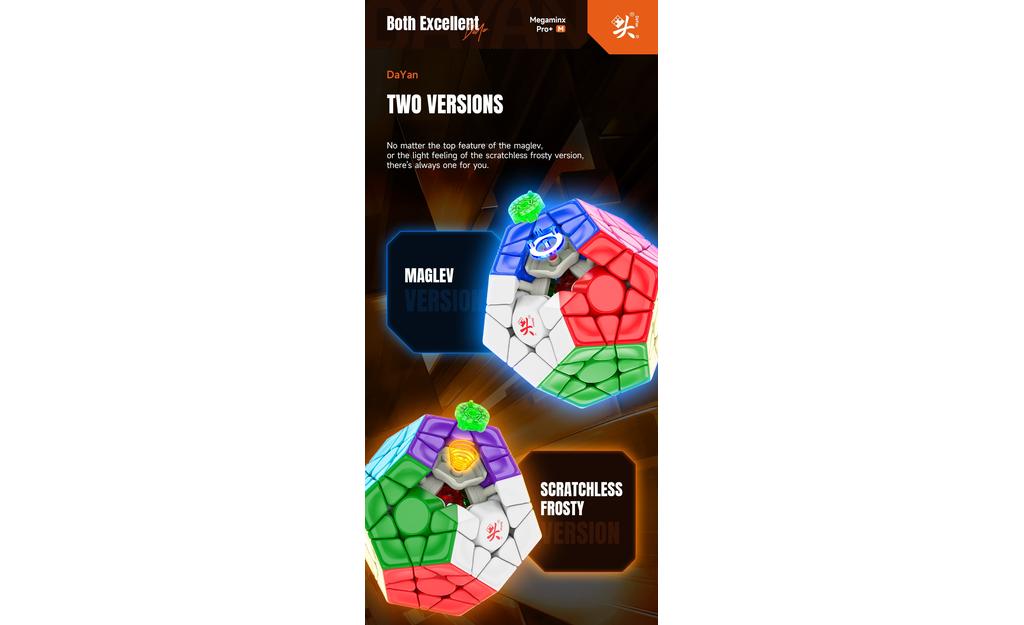 DaYan Megaminx Pro+ (Magnetic, MagLev, Ball-Core)