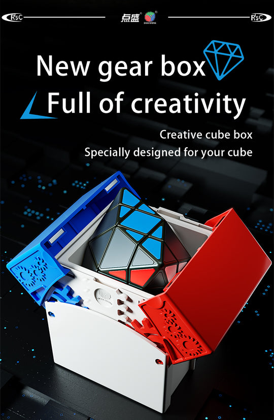 DianSheng 4-Corner Hexagonal Dipyramid V2 (Tiled) | SpeedCubeShop