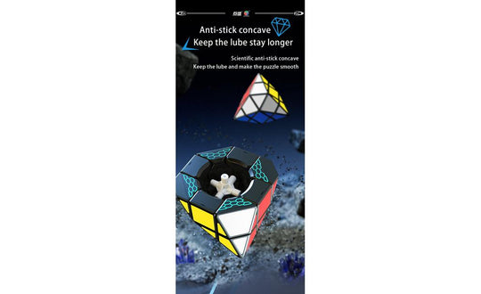 DianSheng 4-Corner Hexagonal Dipyramid V2 (Tiled) | SpeedCubeShop