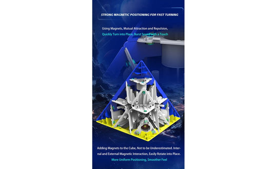 DianSheng Big Pyraminx - 19.5cm (Magnetic) | SpeedCubeShop