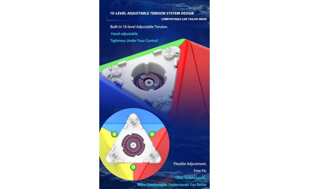 DianSheng Big Pyraminx - 19.5cm (Magnetic) | SpeedCubeShop