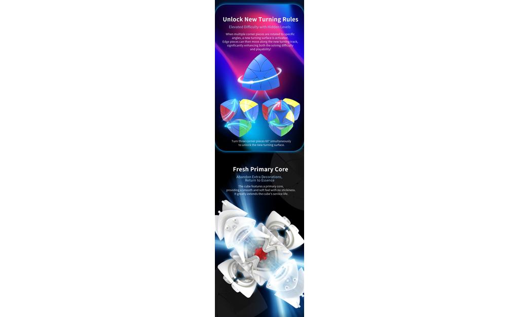 DianSheng Carnation Tetrahedron (Magnetic)