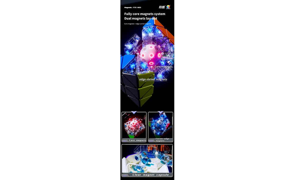 DianSheng FTO NEO (Magnetic, Ball-Core) | SpeedCubeShop