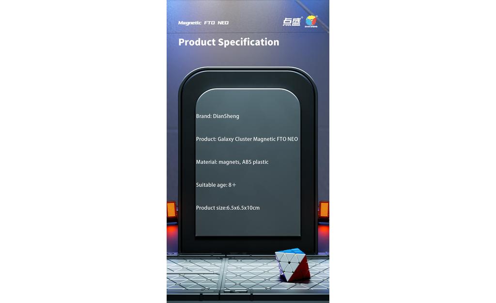 DianSheng FTO NEO (Magnetic, Ball-Core) | SpeedCubeShop