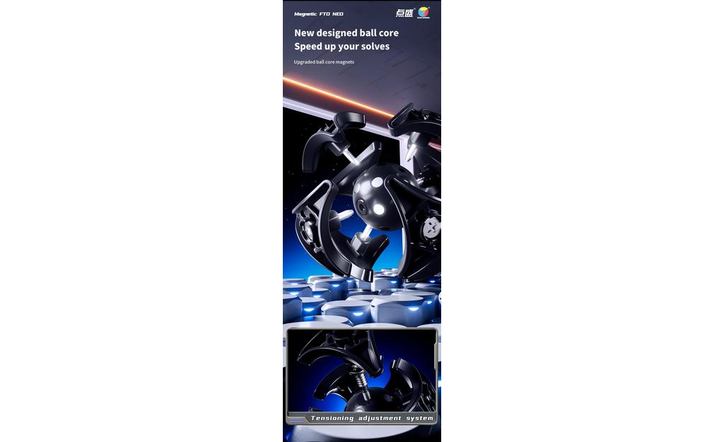 DianSheng FTO NEO (Magnetic, Ball-Core) - Limited Edition