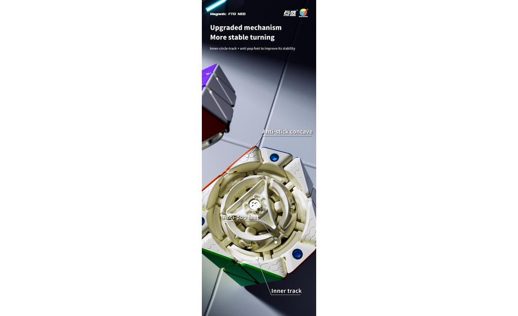 DianSheng FTO NEO (Magnetic, Ball-Core) - Limited Edition