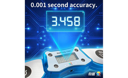 DianSheng Speedcubing Timer - Type B (Transparent) | SpeedCubeShop