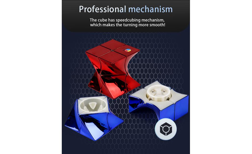 DianSheng Twisted 2x2 (Metallic) | SpeedCubeShop