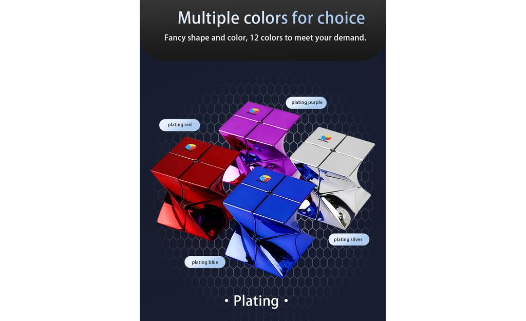 DianSheng Twisted 2x2 (Transparent) | SpeedCubeShop