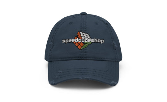 Distressed Dad Hat | SpeedCubeShop