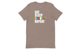Eat, Sleep, Solve, Repeat - Rubik's Cube Shirt | SpeedCubeShop