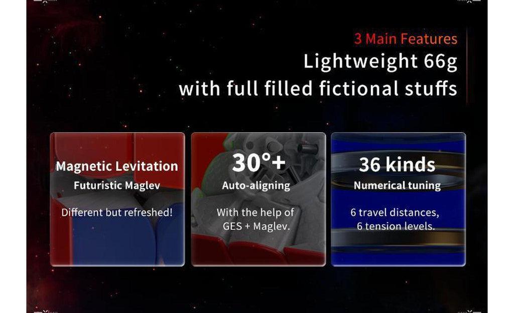 GAN 12 3x3 (Magnetic, MagLev, Core Magnets) | SpeedCubeShop