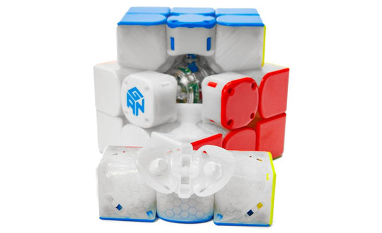 GAN 12 UI SP 3x3 (Magnetic, UV Coated) - PowerPod Charger, Bluetooth Smart Cube