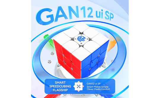 GAN 12 UI SP 3x3 (Magnetic, UV Coated) - PowerPod Charger, Bluetooth Smart Cube | SpeedCubeShop