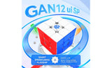 GAN 12 UI SP 3x3 (Magnetic, UV Coated) - PowerPod Charger, Bluetooth Smart Cube | SpeedCubeShop