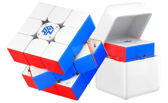 GAN 12 UI SP 3x3 (Magnetic, UV Coated) - PowerPod Charger, Bluetooth Smart Cube | SpeedCubeShop