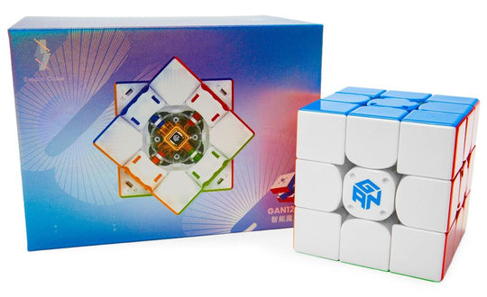 GAN 12 UI SP 3x3 (Magnetic, UV Coated) - PowerPod Charger, Bluetooth Smart Cube