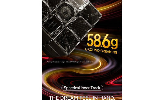 GAN 15 3x3 - 10th Anniversary Edition (Magnetic, MagLev, UV Coated) | SpeedCubeShop