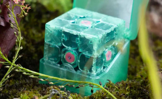GAN 15 3x3 Emerald (Magnetic, MagLev, Core Magnets, UV Coated) - Limited Edition