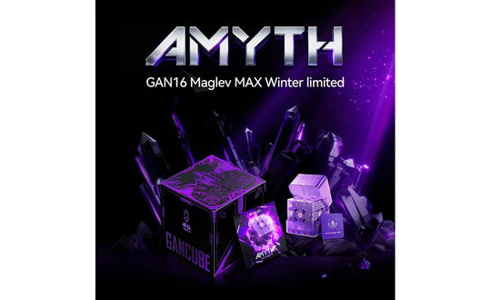 GAN 16 3x3 Max Amyth (Magnetic, MagLev, Core Magnets, UV Coated) - Limited Edition