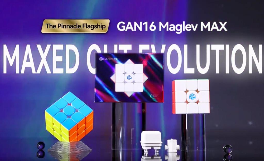 GAN 16 3x3 Max (Magnetic, MagLev, Core Magnets, UV Coated) | SpeedCubeShop