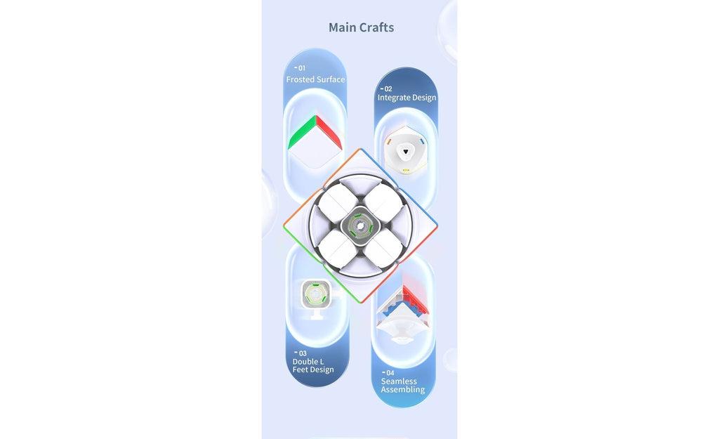 GAN 251 2x2 V2 | SpeedCubeShop