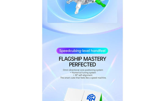 GAN 251 UI 2x2 (Magnetic, Ball-Core, UV Coated) - Bluetooth Smart Cube