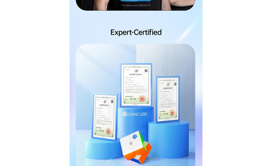 GAN 251 UI 2x2 (Magnetic, Ball-Core, UV Coated) - Bluetooth Smart Cube