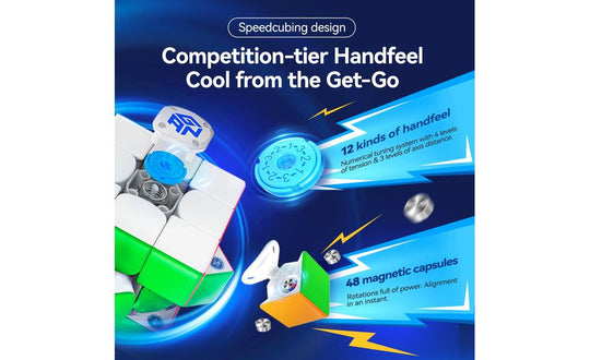 GAN 356 i Carry E 3x3 (Magnetic) - Bluetooth Smart Cube | SpeedCubeShop