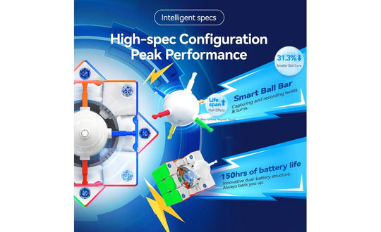 GAN 356 i Carry E 3x3 (Magnetic) - Bluetooth Smart Cube | SpeedCubeShop