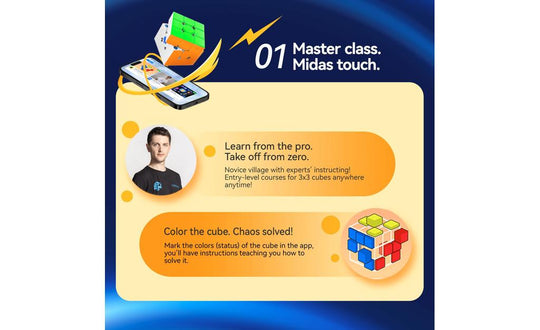 GAN 356 i Carry E 3x3 (Magnetic) - Bluetooth Smart Cube | SpeedCubeShop