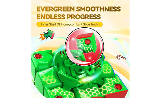 GAN 356 ME 3x3 (Magnetic) - Christmas Edition