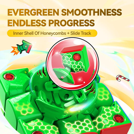 GAN 356 ME 3x3 (Magnetic) - Christmas Edition