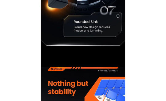 GAN 562 5x5 (Magnetic, Core Magnets) | SpeedCubeShop